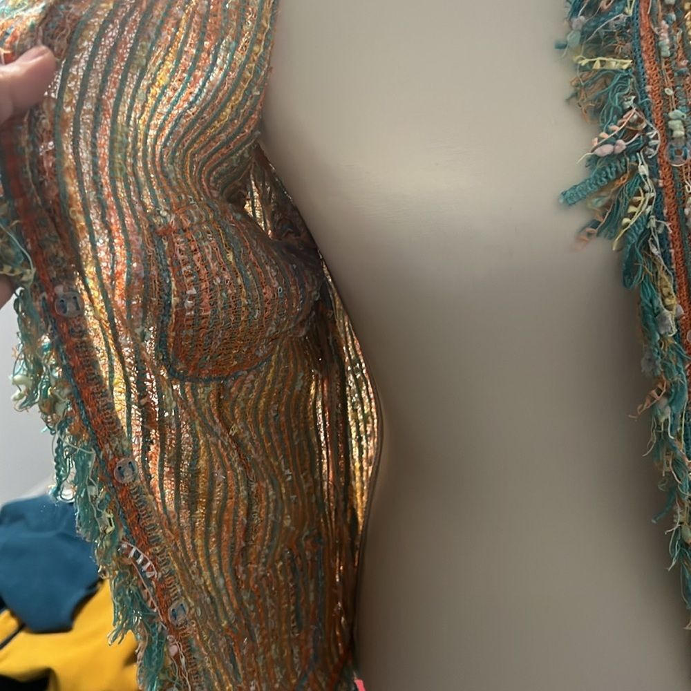 Spring/ Summer tweed jacket. - Picture 6 of 7